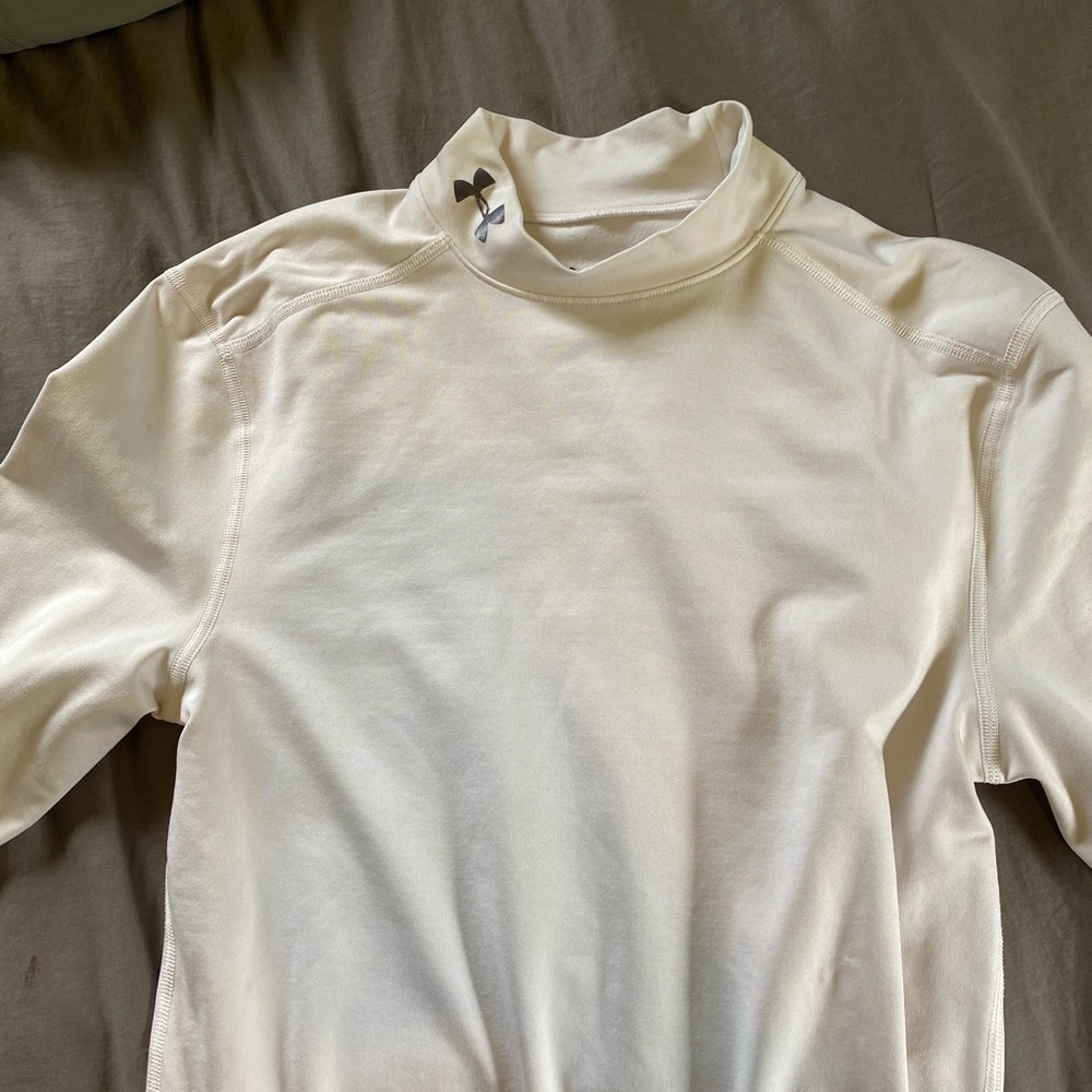 Under Armour Baselayer Compression Medium White